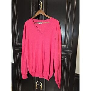 Crown And Ivy 2XL Red Sweater ,mens,long Sleeve